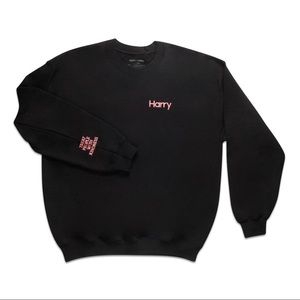 Harry Styles Black TPWK Crewneck